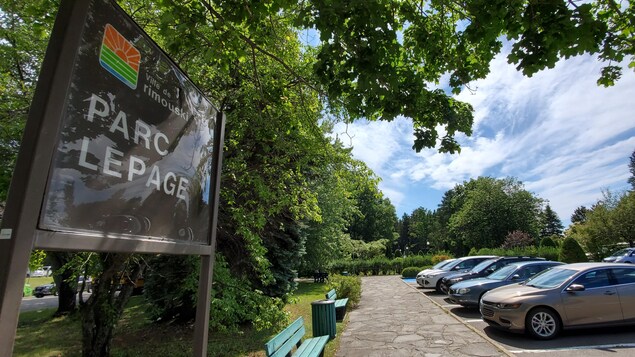 Le parc Lepage à Rimouski.