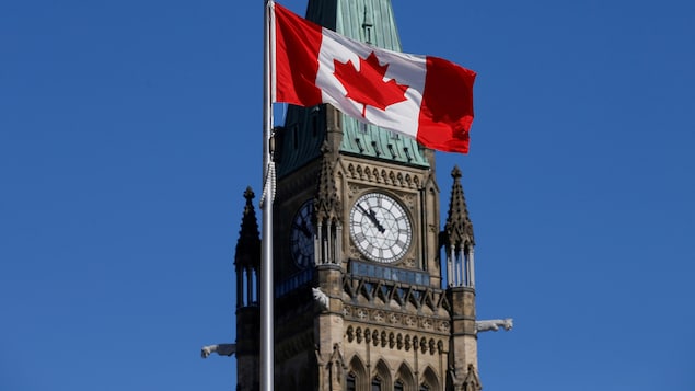 La tour de la Paix du parlement.