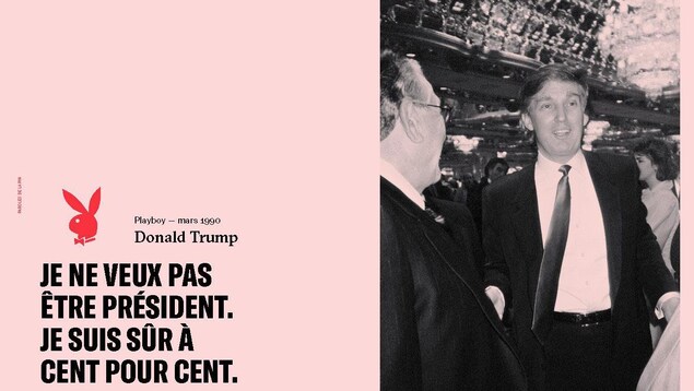 Donald Trump, dans les pages du livre « Paroles de lapin : les grands entretiens du magazine "Playboy" » Donald Trump, dans les pages du livre « Paroles de lapin : les grands entretiens du magazine "Playboy" »