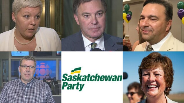 Les candidats à la course à la direction du Parti saskatchewanais