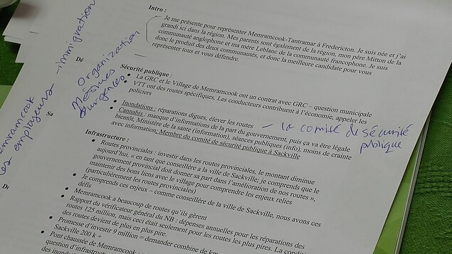 Quelques pages de notes écrites à l'ordinateur avec des ajouts faits à la main. Quelques pages de notes écrites à l'ordinateur avec des ajouts faits à la main.