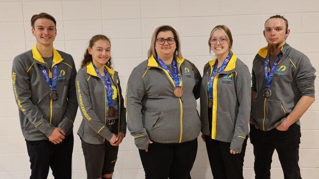 Cinq médailles pour la région aux Olympiades des métiers