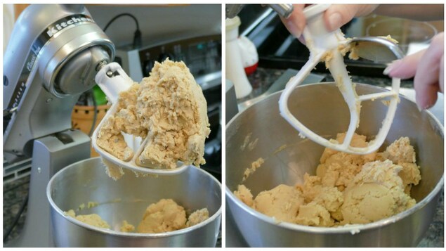 La pâte à biscuits. La pâte à biscuits.
