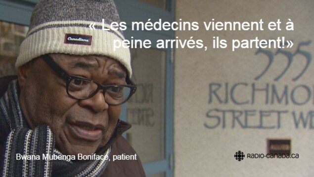 Un patient du CFT s'exclame : « Les médecins viennent et à peine arrivés, ils partent! » Un patient du CFT s'exclame : « Les médecins viennent et à peine arrivés, ils partent! »