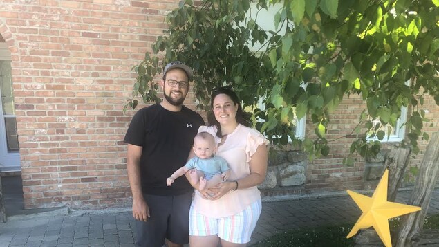Patrick Lavoie, Kelly Quimper et le petit Olivier