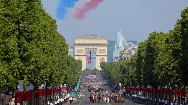  L’Ukraine et les Européens à l’honneur d’un défilé massif à Paris pour la fête nationale 