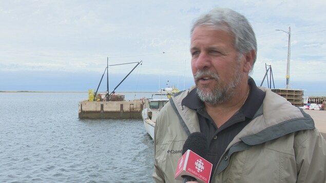Paul Gallant, pêcheur de homard d'Abram-Village Paul Gallant, pêcheur de homard d'Abram-Village