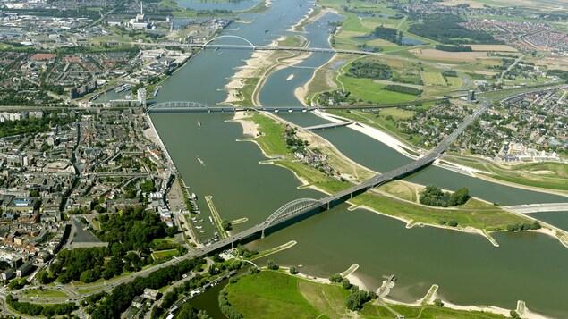 Le tout nouveau parc de la ville historique de Nijmegen, à 130 kilomètres au sud-est d’Amsterdam.