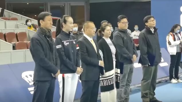 L’athlète chinoise Peng Shuai réapparaît à un événement public