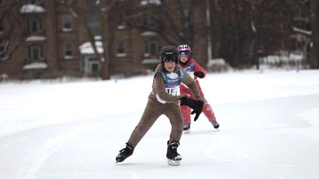 Neige, pluie et grésil n’ont pas découragé les participants au Pentathlon des neiges