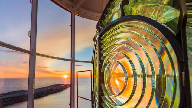 Dans le phare de Pointe-au-Père Dans le phare de Pointe-au-Père