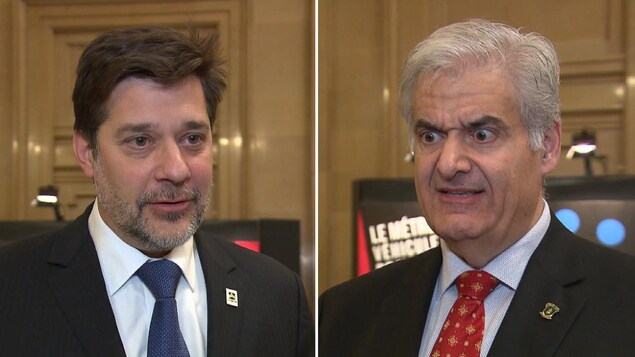 Philippe Roy et Beny Masella.