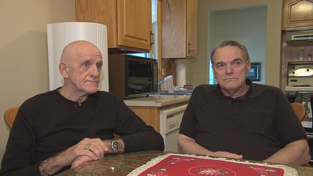 Francis LeBlanc et Hector Boudreau