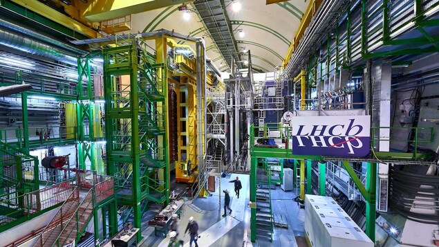 This photo, distributed by CERN in 2018, shows the the Large Hadron Collider experiment's lab at the European Organization for Nuclear Research (CERN) facility outside of Geneva.