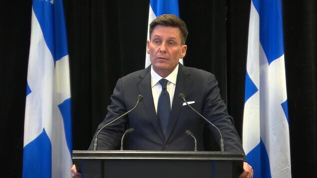 Le président du Conseil du Trésor, Pierre Moreau