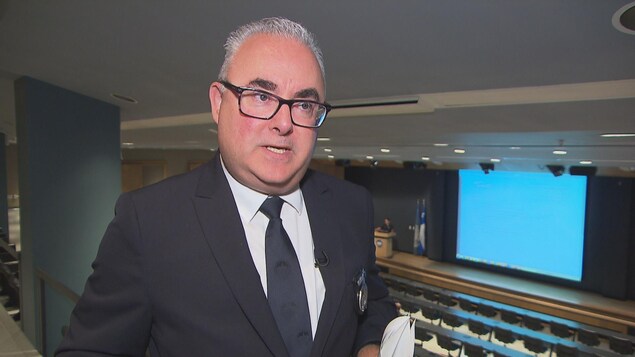 Pierre St-Antoine, directeur des communications de l'École nationale de police du Québec Pierre St-Antoine, directeur des communications de l'École nationale de police du Québec