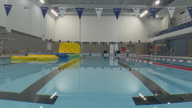 La piscine de Gaspé, rénovée.