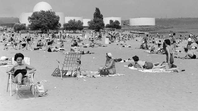 La plage, encore populaire dans les années 1960.