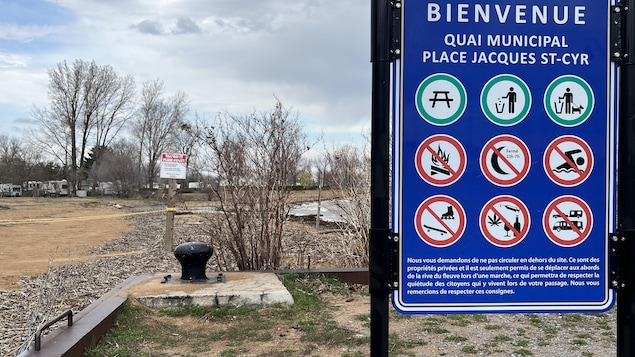 L’accès à la plage de Batiscan fait des vagues