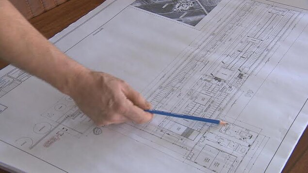 Les plans de la nouvelle ferme de la famille Claveau Les plans de la nouvelle ferme de la famille Claveau