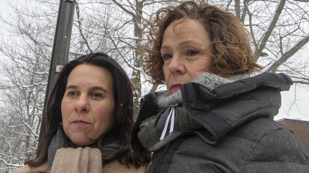 Plan moyen de Valérie Plante et de Sue Montgomery, côte à côte.