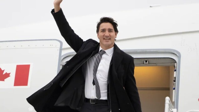 Prime Minister Justin Trudeau departs on a government plane Wednesday, November 17, 2021 in Ottawa. Trudeau flew to Washington for meetings at the White House.