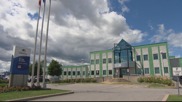 La bâtisse du quartier général du Service de police de la Ville de Gatineau