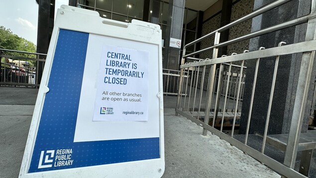 La succursale centrale de la bibliothèque de Regina ferme temporairement après un incident