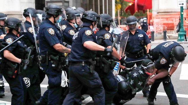 New York police sued for ‘brutal’ crackdown on anti-racists