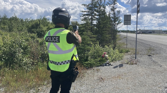 Increased police presence on the road during the long weekend