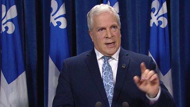 Le député de la CAQ François Paradis. Le député de la CAQ François Paradis.