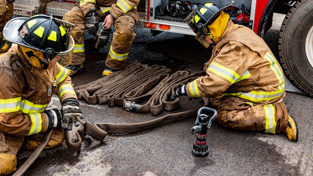 Un important incendie à la fonderie Alu Fonte Le Bronzier à Waterloo