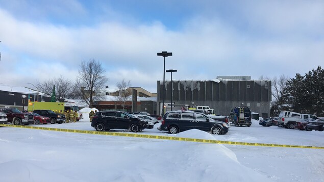 Intervention des pompiers pour une fuite de gaz à Rouyn-Noranda.