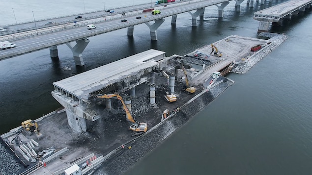 Démantèlement du pont Champlain : protéger à tout prix le Saint-Laurent