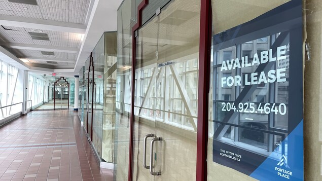 Le centre-ville de Winnipeg a perdu la moitié de son achalandage prépandémique