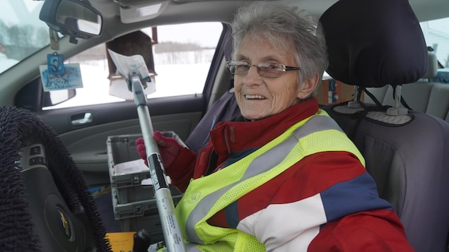 Hélène Sicard, postière depuis 50 ans