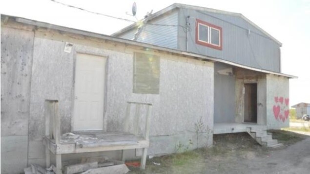 Le poste de police de Kashechewan. Le poste de police de Kashechewan.