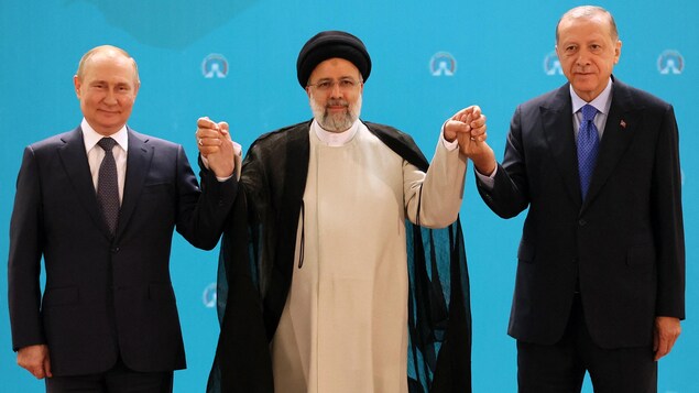 Pétrole, nucléaire et guerre au menu du sommet Iran-Turquie-Russie