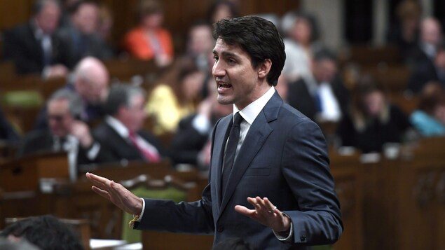 Le premier ministre Justin Trudeau.