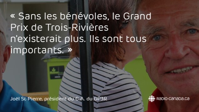 Joël St-Pierre, président du conseil d'administration du Grand Prix de Trois-Rivières