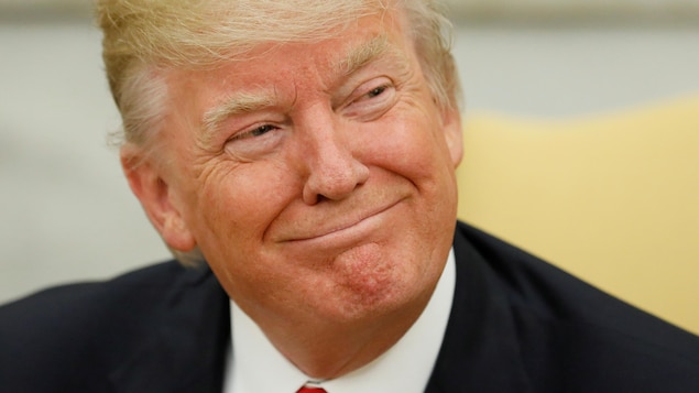 Le président des États-Unis, Donald Trump