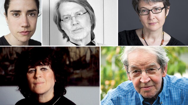 Stéfanie Clermont, René Lapierre, Marie-Pascale Hugo, Marie-Claire Blais et Jacques Brault