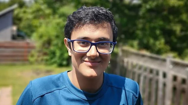 Punya Syon Pandey, 15 ans, d'Espanola a conçu sa première application.
