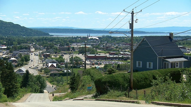 Village de Baie-Saint-Paul en été