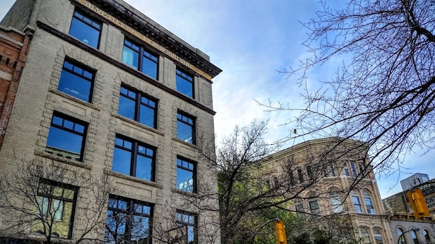 Des édifices historiques dans le quartier de la Bourse de Winnipeg.