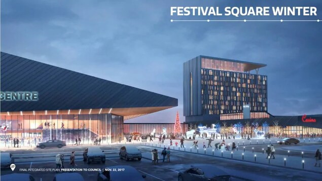 Le Quartier de divertissement Kingsway.