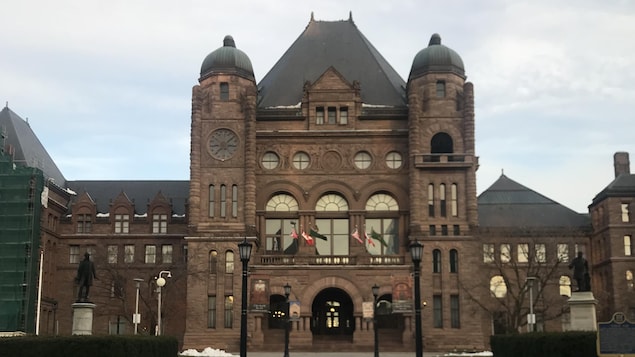 l'édifice de la législature à Toronto