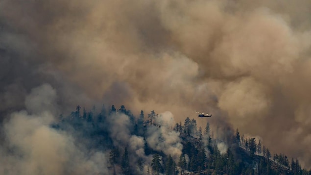 Feux de forêt : souffle de répit dans l’Okanagan