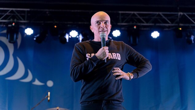 Rachid Badouri en spectacle à Matane Rachid Badouri en spectacle à Matane