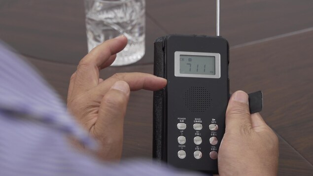 Une des radios acheminées clandestinement en Corée du Nord. Une des radios acheminées clandestinement en Corée du Nord.